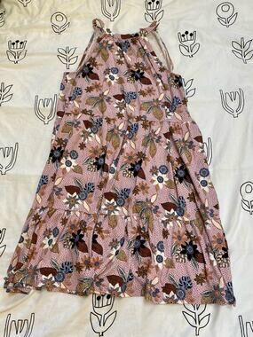LOFT Floral Summer Sun Dress